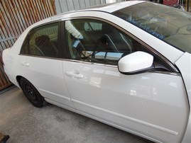 2006 Honda Accord EX White Sedan 2.4L Vtec AT #A24933